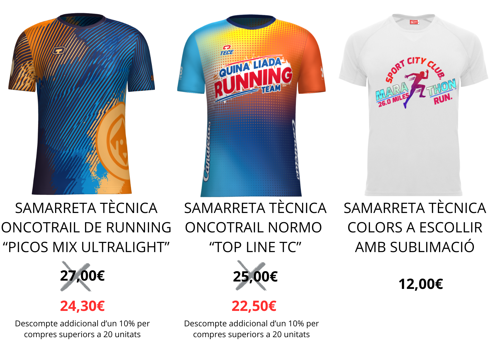 Samarretes personalitzades